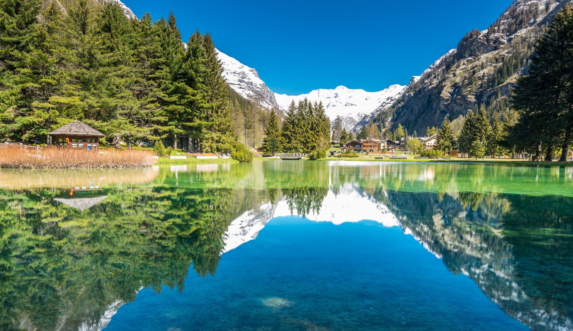 Monterosa La montagna d'estate